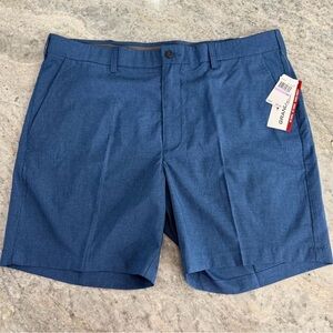 Grand Slam Men's Heathered Navy Performance Shorts